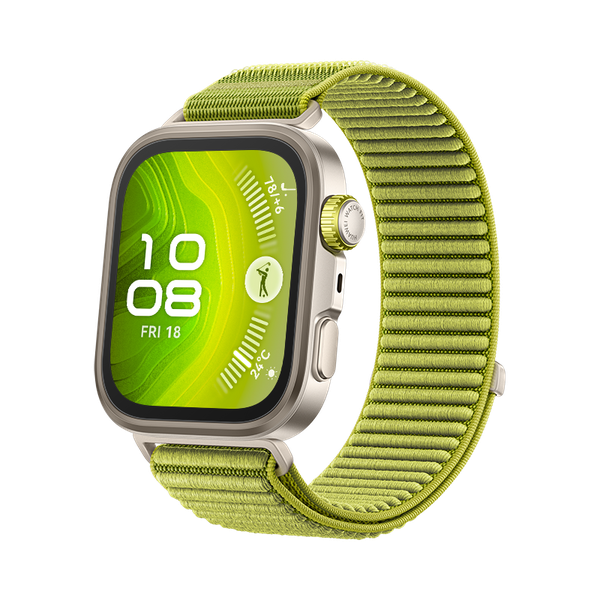 HUAWEI WATCH Fit 4 Pro GPS - Pro-Level Sports|Sapphire Glass &amp;Titanium|Golf