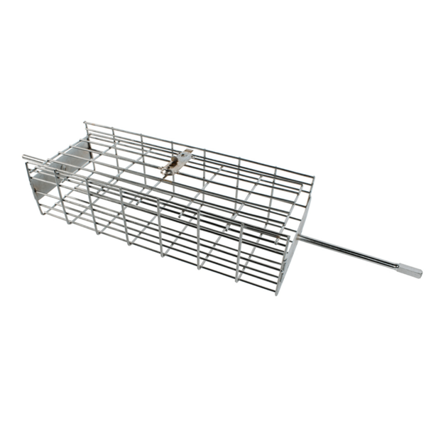 Lk's - Rotisserie Basket - Standard Deep - Chrome