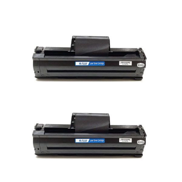 Inksaver Samsung D111S / MLT-D111S / 111S Pack of 2 Compatible Black Toners