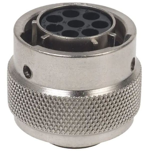 Eaton (UTS6JC128P) Circular Connector, Straight Plug, 8 Contacts