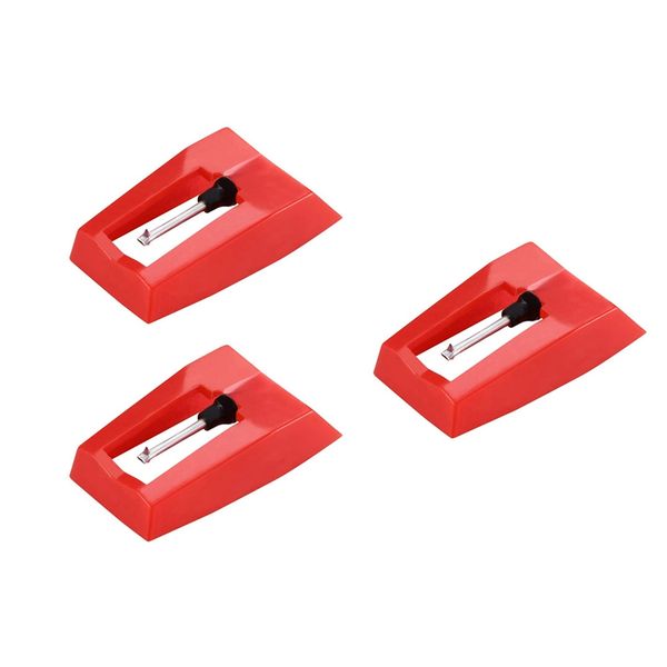 3 Pcs Stylus Record Player Needle for Lp Turntable Phonograph Record