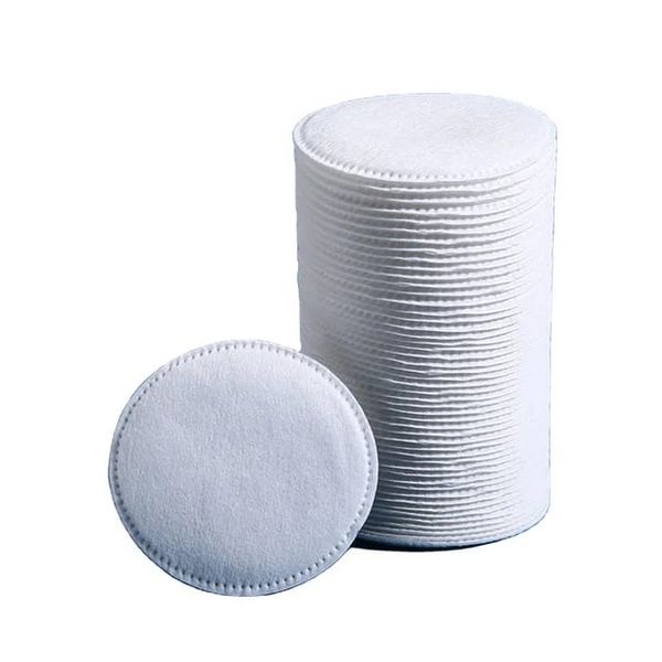 80 Piece Round Double Side Makeup Remover Clean Pads Cosmetic Cotton Pads