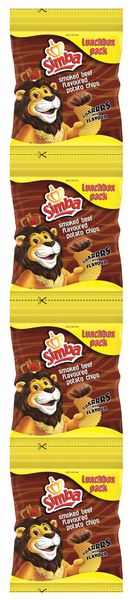 Simba Potato Chips - Smoked Beef Strip 18x4x25g