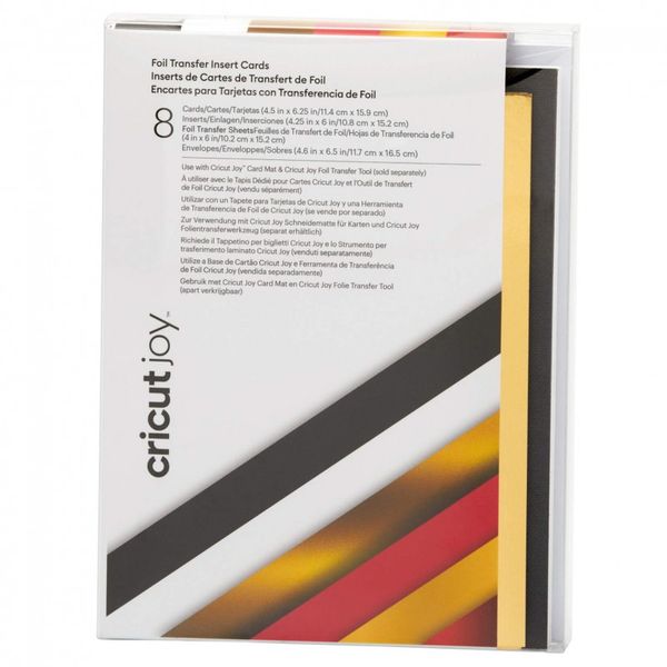 Cricut Insert Cards Foil Royal Flush R30 (11;4 Cm X 15;9 Cm) 8-Pack