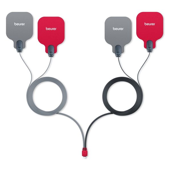 Beurer Replacement Electrode Cables for EM 59 &amp; EM 89 TENS / EMS Devices