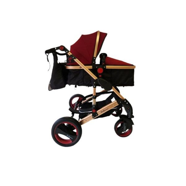 Oxford Travel System Baby Stroller Pram Single - Red