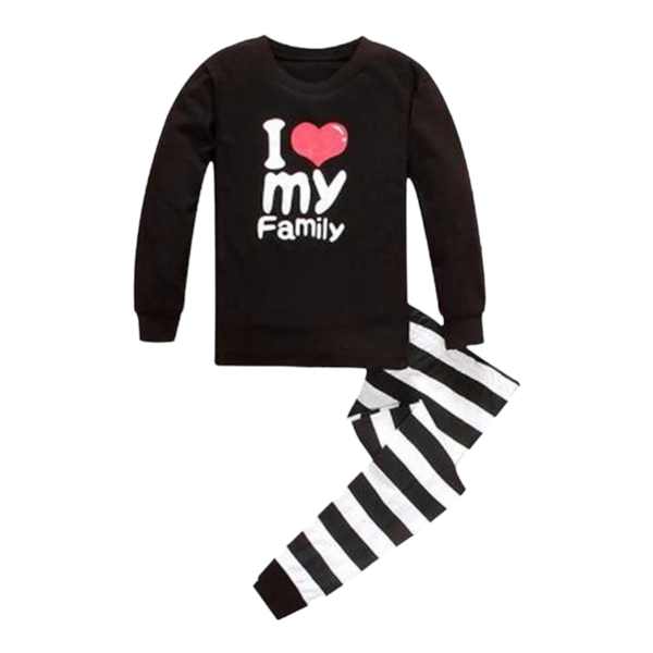 Kids I Love My Family Pyjamas