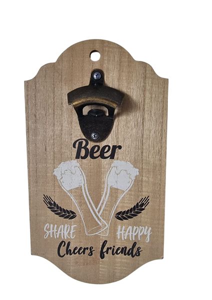 Wood Stencil with Opener