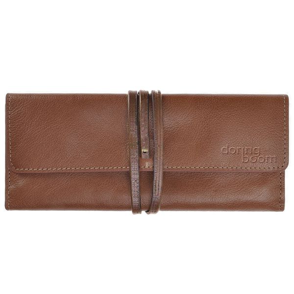 Leather Pencil Wrap bag