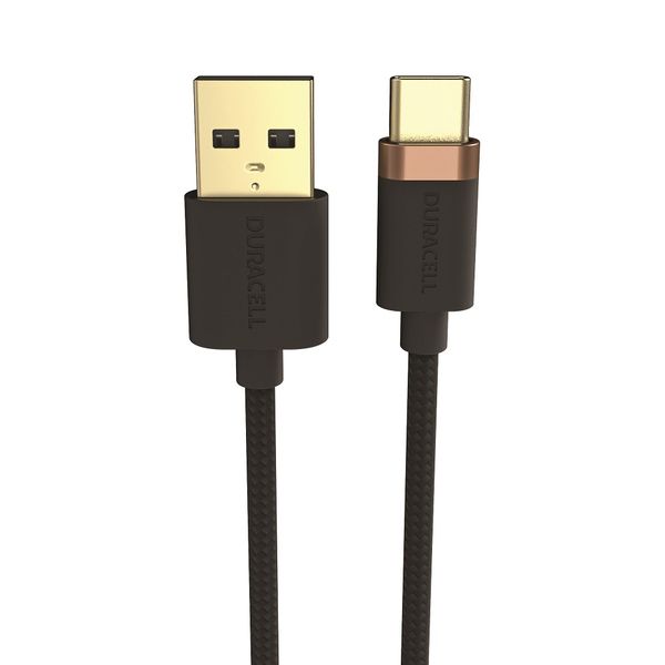 2m Toughened USB-A to USB-C Cable - Duracell