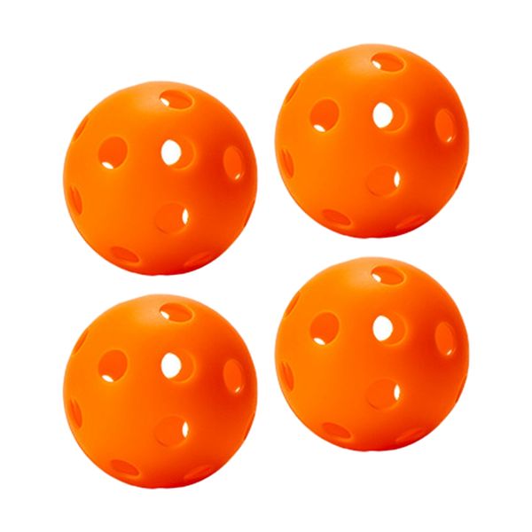 Indoor Pickleball Balls 26 Holes Hard Hollow Ball 4Piece