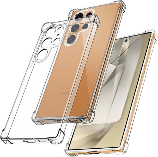 Clear Cover For Samsung Galaxy S25 Ultra - TPU Protective Clear Cover