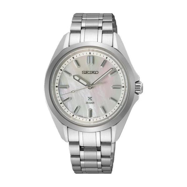 SEIKO - Womens Silver Stainless steel Strap Watch-SUR605J1