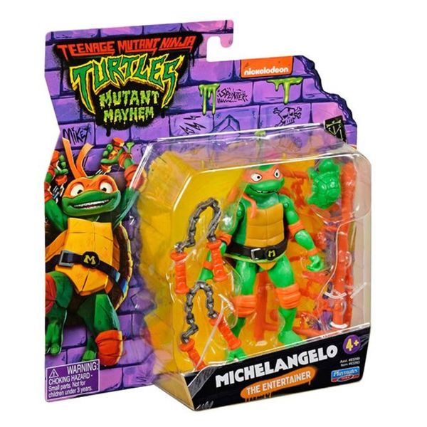 TMNT Movie Basic Figures - Brothers &amp; Aliens - Michelangelo