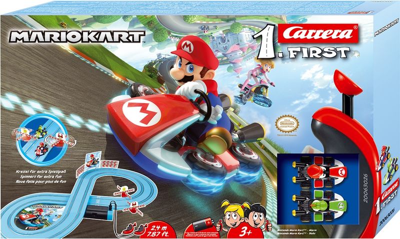 Carrera First Nintendo Mario Kart Set 2.4m