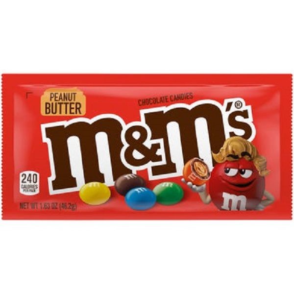 M&amp;M's Peanut Butter Chocolate Candies - 46g - Pack 3