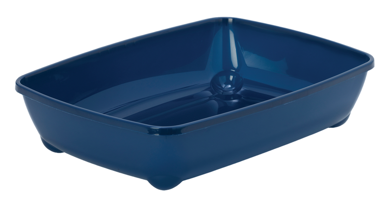 McMac - Arist-o-Tray Cat Litter Tray Large blue-berry
