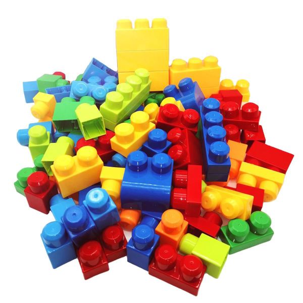 Huge Blocks First Builders Classic Colours Block 60 Piece