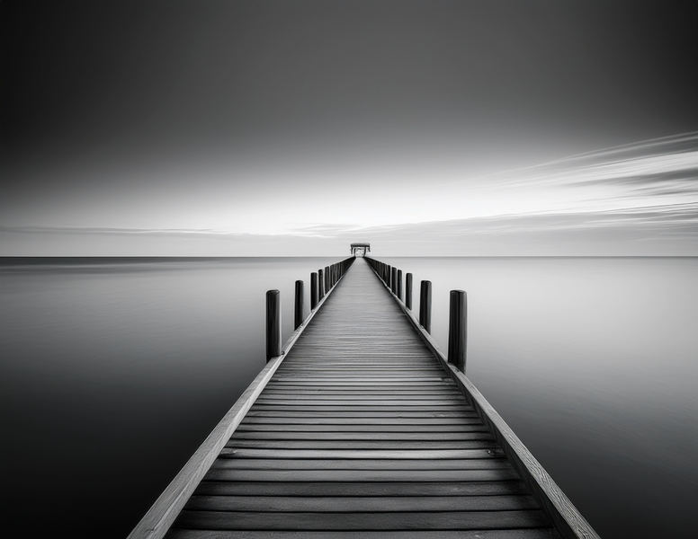 Canvas Wall art Home Decor - Minimalist Seascape