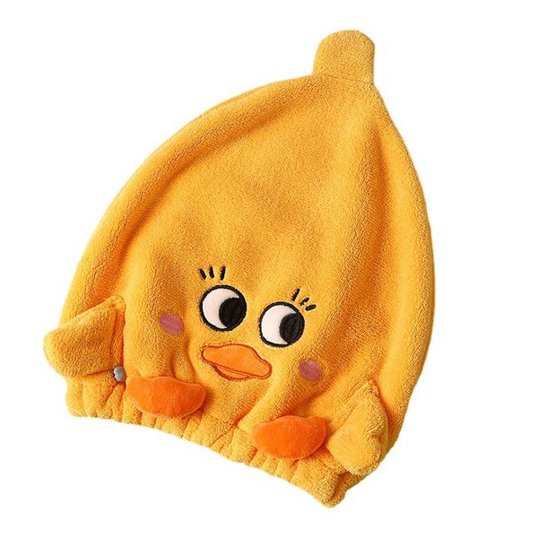 Super absorbent dry hair towel cartoon bath cap dry hair cap