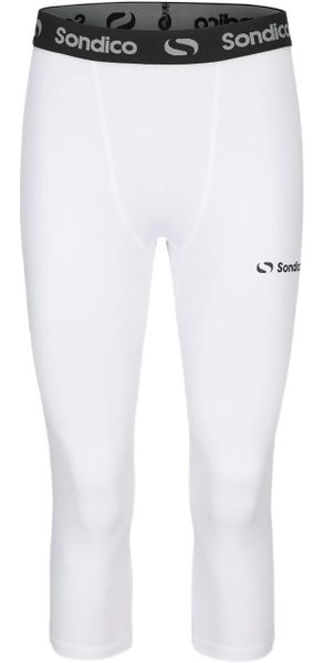 Sondico - Men's Core Three Quarter Base Layer Tights Men's - White (Parallel Import)