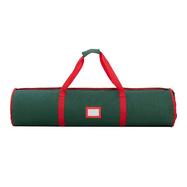 Oxford Woven Wrapping Paper Storage Bag - Green