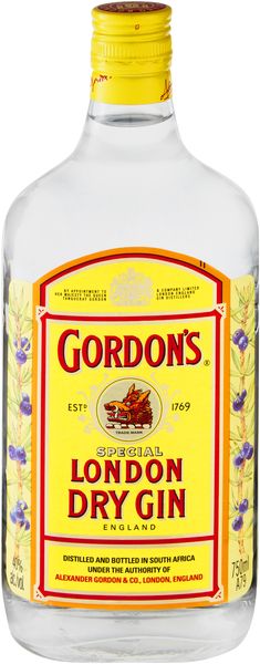 Gordon's London Dry Gin 750ml