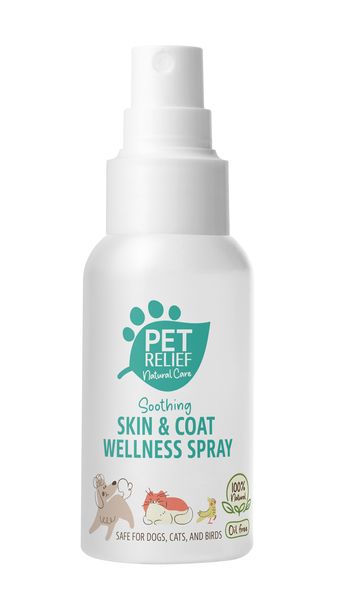 Pet Relief, Natural Care Soothing Skin &amp; Coat Wellness Spray