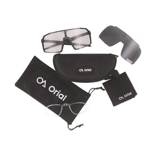 Orial Outdoor Photochromic Clear to Black Glasses