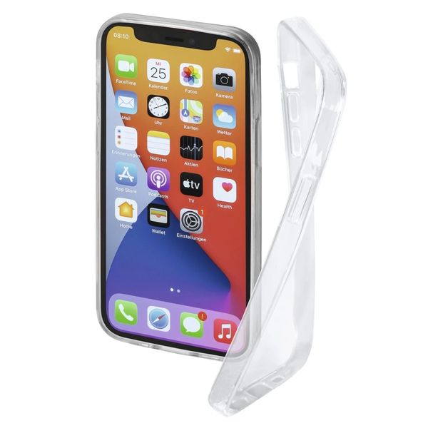 Hama "Crystal Clear" Cover for Apple iPhone 12 Mini, Transparent