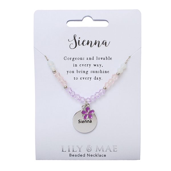 Lily &amp; Mae Beaded Necklace - Sienna