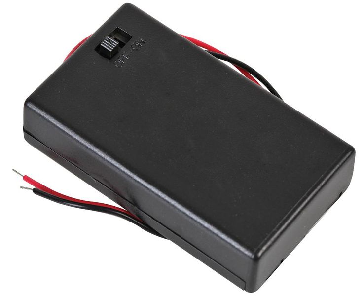Multicomp Pro (MP000373) Battery Box, Switched, Wired, 3 x AAA