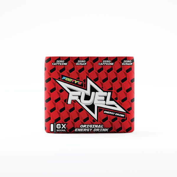 Footy's Fuel Energy Drink 6 x 300ml