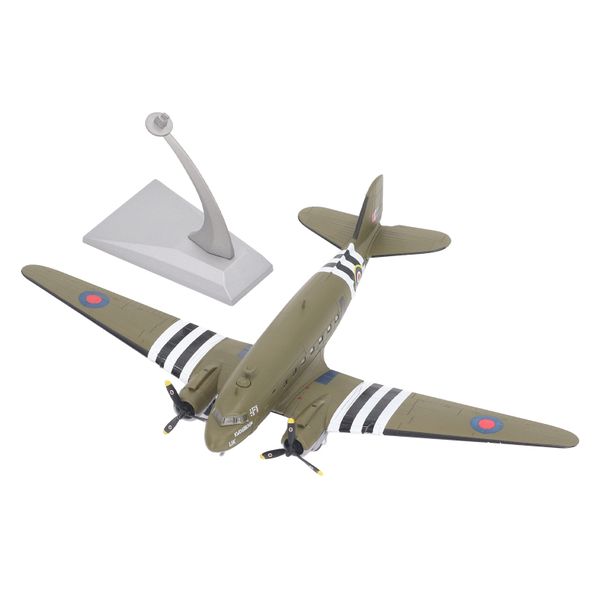 Airplane Model with Bracket Realistic Structure Alloy Aircraft Ornaments
