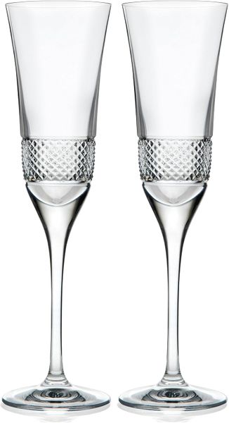 Crystal Champagne Flute - Set Of 2 - 280ml