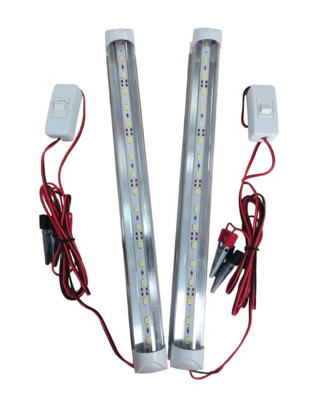 2pcs Dc 12v Led High Power Lamp 30cm