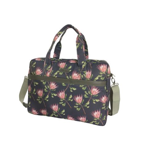 Executive Women Floral Laptop Bag