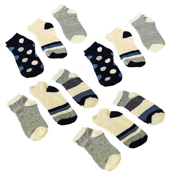 Low Cut Comfortable Ankle Socks- 12 Pairs