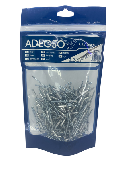 Adegso Rivet Fasteners 3.2x10mm 200pcs
