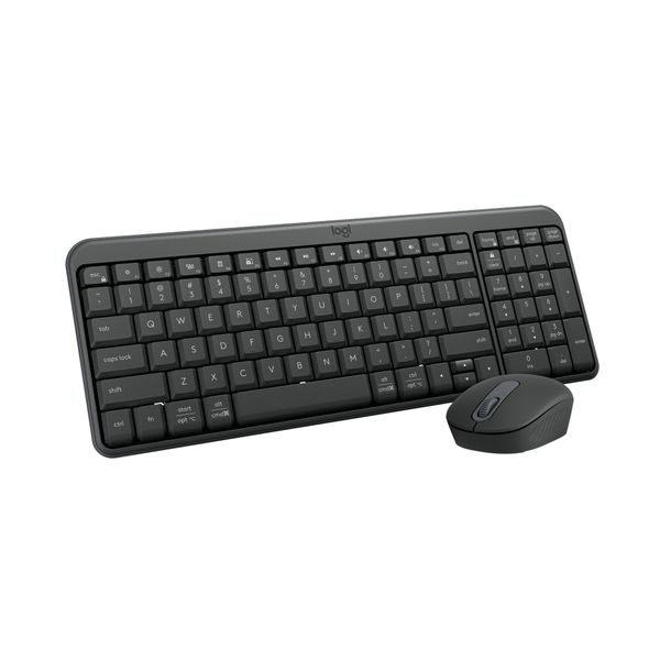 Logitech MK250 Compact Bluetooth Keyboard and Mouse Combo, Graphite