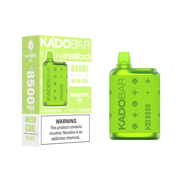 Kadobar 8500 Puffs Disposable Vape - Kiwi Berry Ice