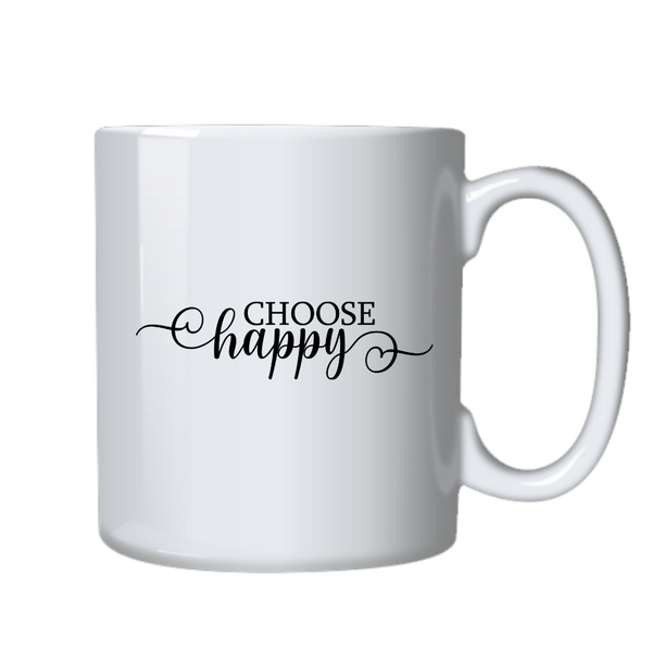 Choose Happy Motivational Positive Mug Ideal Gift 4 Birthday Christmas 402