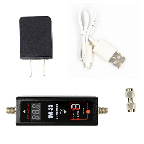 SW-33 Mini Power SWR Meter US Plug