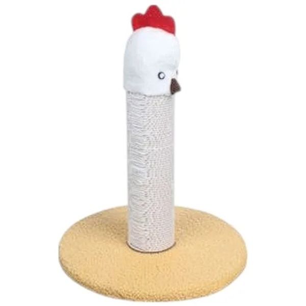 Chicken Head Cat Climb Tree And Scratching Post Corrugated Paper Cat Toy