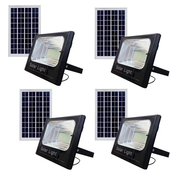 50W 196LED Super Bright Wall Light, IP67 Waterproof Security Light - 4 Pack