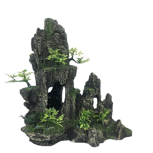 Rocky Outcrop Aquarium Ornament 26cm