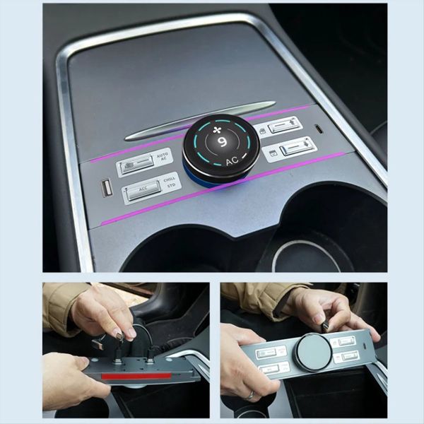 Smart Lcd Screen Gear Shift Button for Tesla Model 3 Y