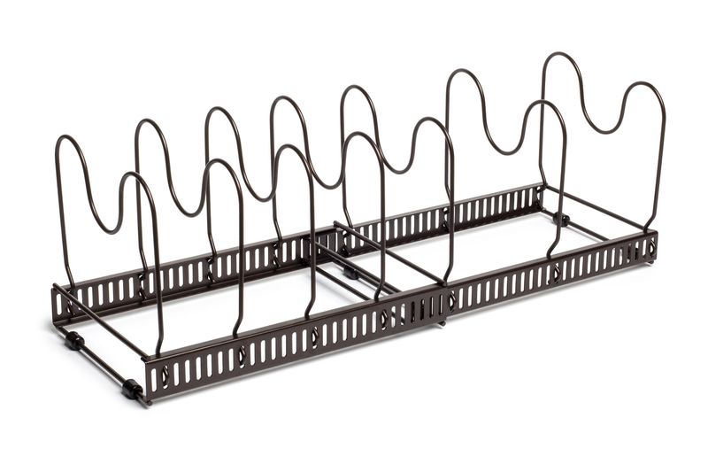 Expandable Kitchen Pot and Pan Organizers Holder Rack