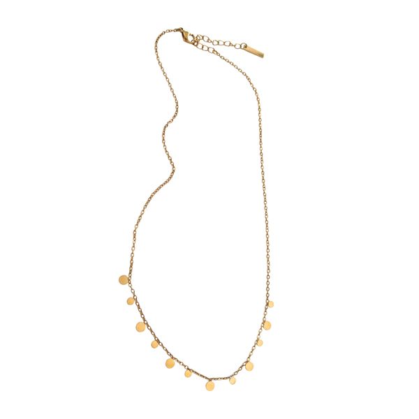 Jane Fields - Bubbles Necklace - 16 inch - Gold