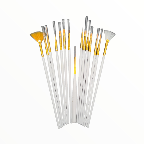 15 Piece Nail Art Brush
